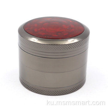 erzan custom logo giyayê grinder çar-layer dûman grinder